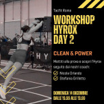 WORKSHOP HYROX DAY 2